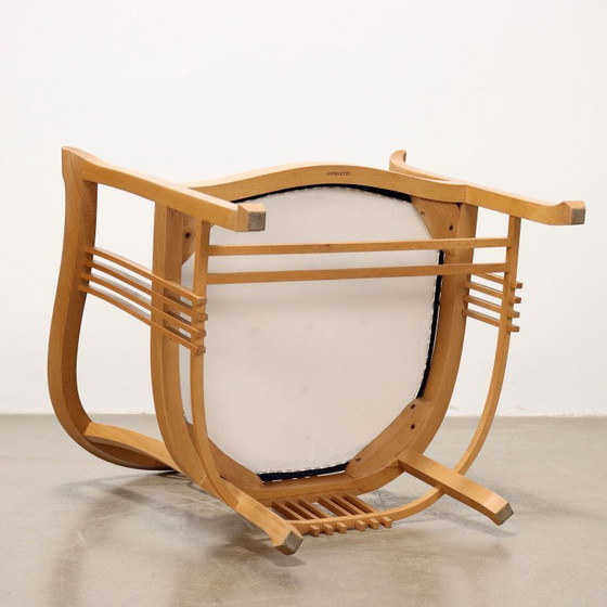 Image 1 of Giorgetti fauteuil uit de jaren 80