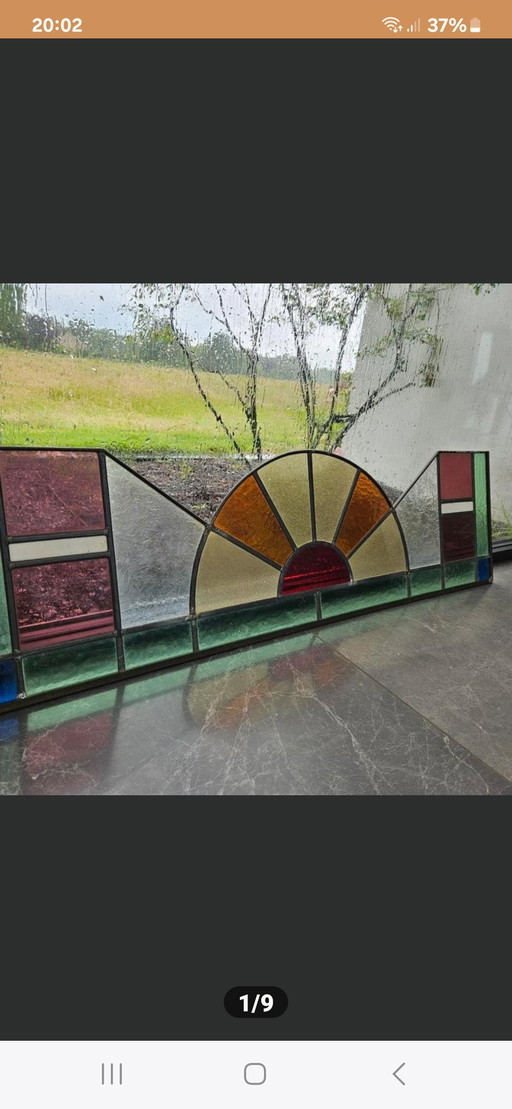 2 vitraux identiques