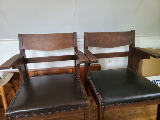 Amsterdam Schule 2 Holzstühle