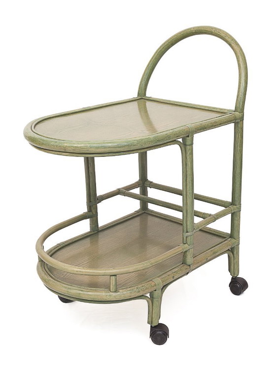 Image 1 of Salon en rotin par Maugrion, 1980