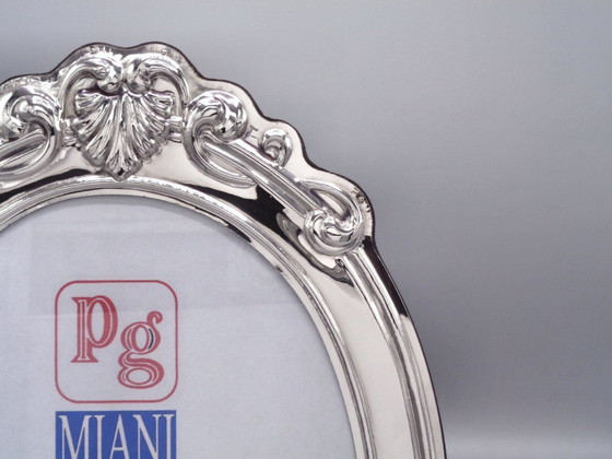 Image 1 of Marco/espejo de plata 925 de 18x24 pulgadas.