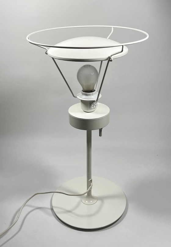 Image 1 of Rare grande lampe de table IKEA KULLA - Blanc - Design par C. Halskov & H. Dalsgaard