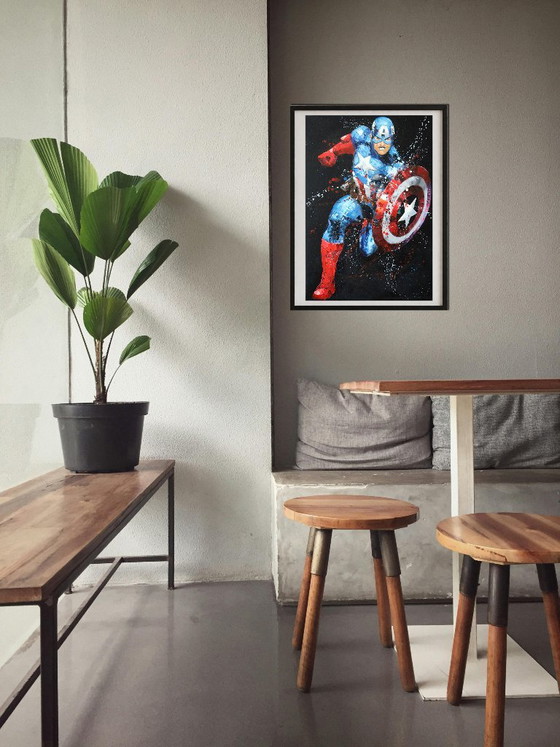 Captain Amercia "The First Avenger" – Giclée Prints, Paper (photo 5 of 5)