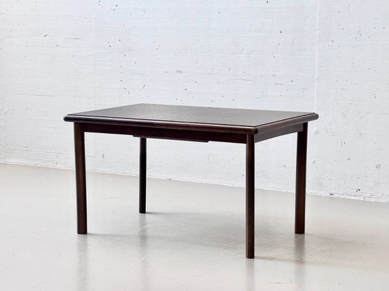 Extendable mid-century dining table in dark wood – 1960s/70s (photo 9 of 15)