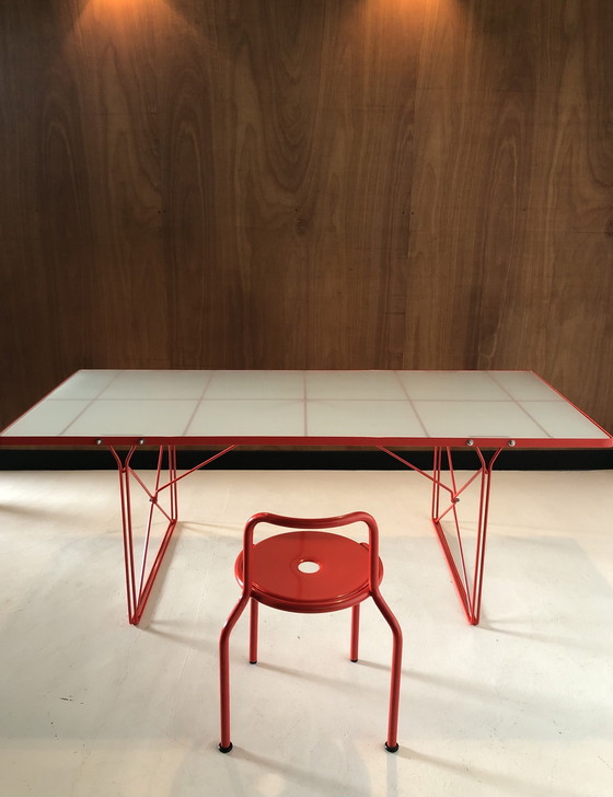 Image 1 of Vintage "Moment" table Design Niels Gammelgaard 1980 for IKEA
