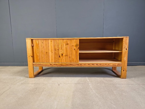 Image 1 of Buffet scandinave en pin, années 1960