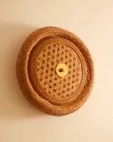 Appliques murales en rotin – Wicker, Rattan, Vintage (photo 3 of 7)