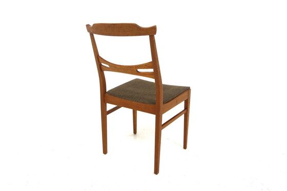 Sedie Scandinave Vintage in Rovere, Svezia, 1960, Set di 4, Sedie da pranzo (foto 3 di 5)