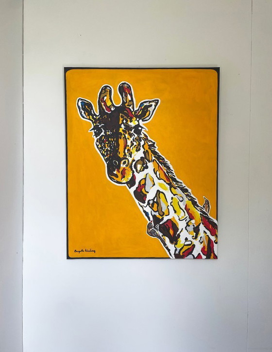 Image 1 of Giraffe Painting