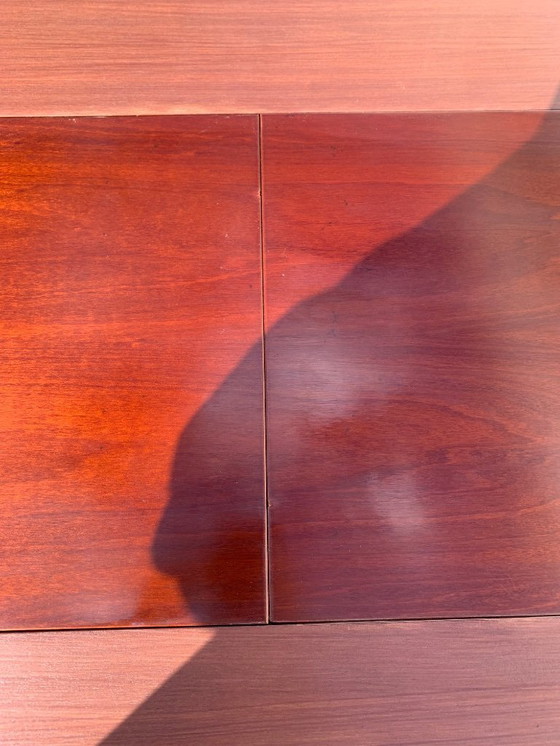 Image 1 of Vintage mahoniehouten uitschuifbare tafel