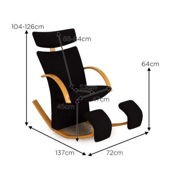 Stokke Varier Tripos mecedora – Textile, Wood (photo 10 of 10)