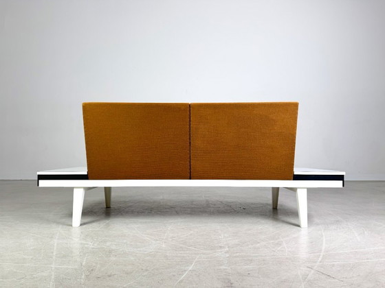Image 1 of Divano originale Herman Miller Mid-Century con struttura in acciaio, divano George Nelson