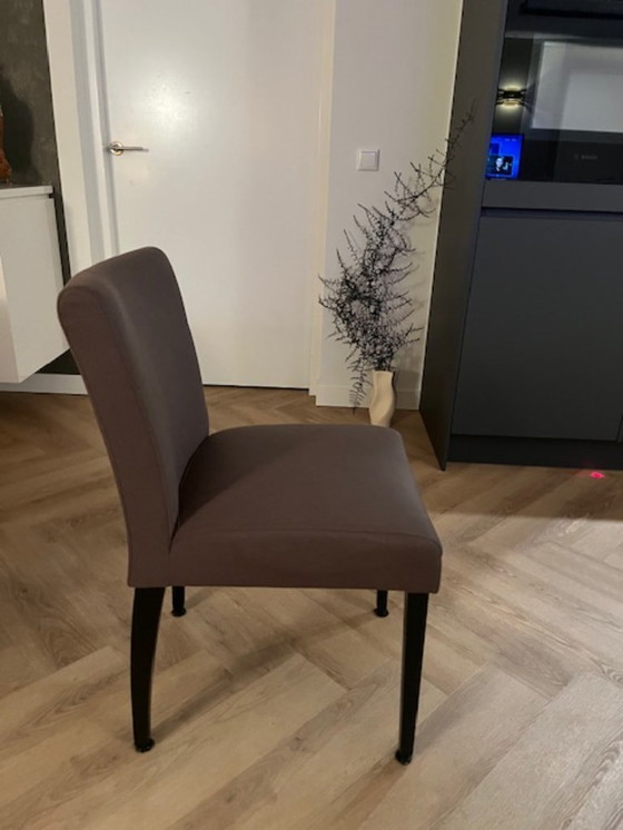 Image 1 of zes eetkamerstoelen