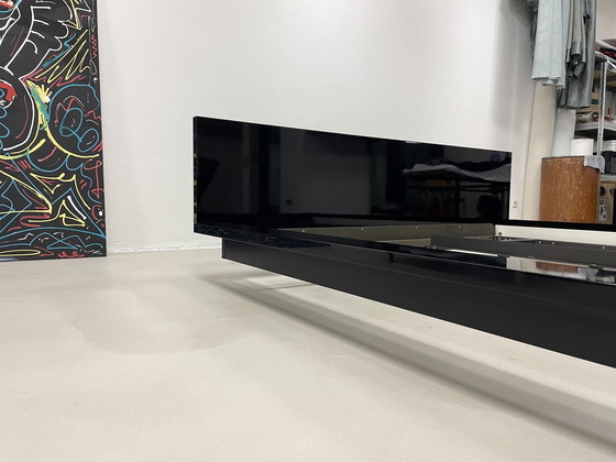 Image 1 of Cama Izzy Design de Interlübke, laca de alto brillo, similar a Hasena Sense Lago