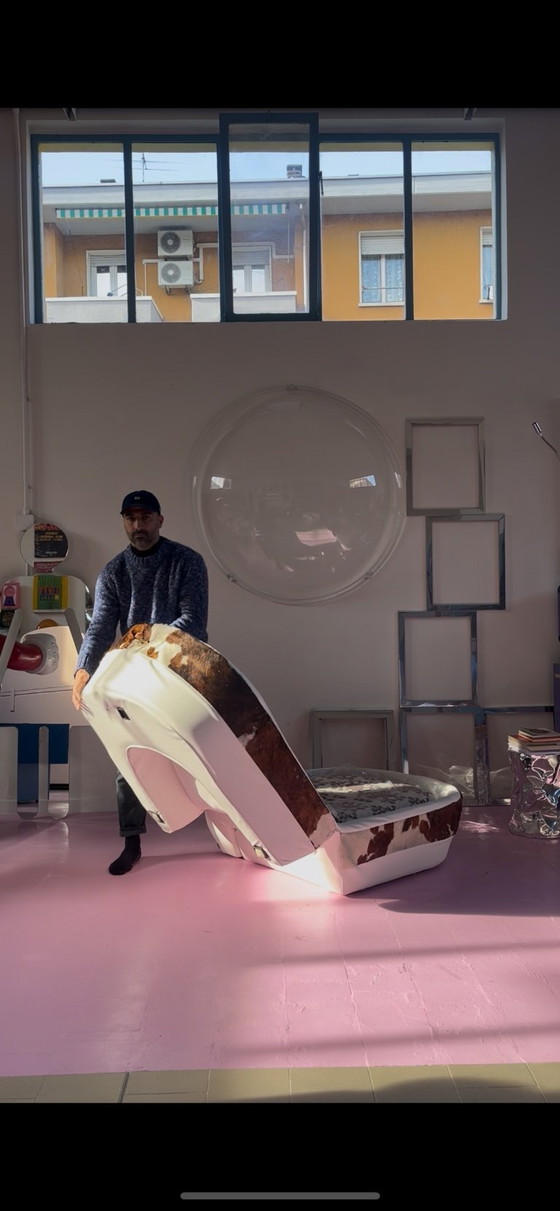 Image 1 of 2 POLTRONE LETTO DESIGN ANNI 70