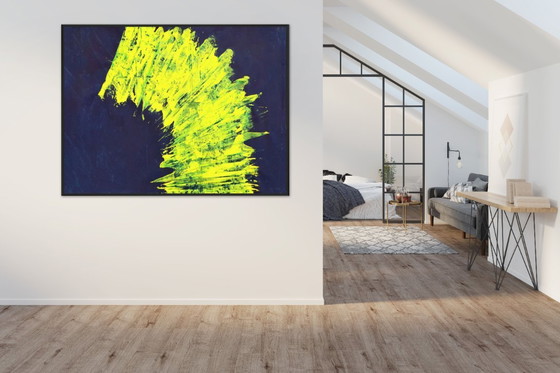 Image 1 of Jürgen Angeler - Levendig neongeel