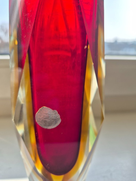 Image 1 of murano vaas flavio poli 1960