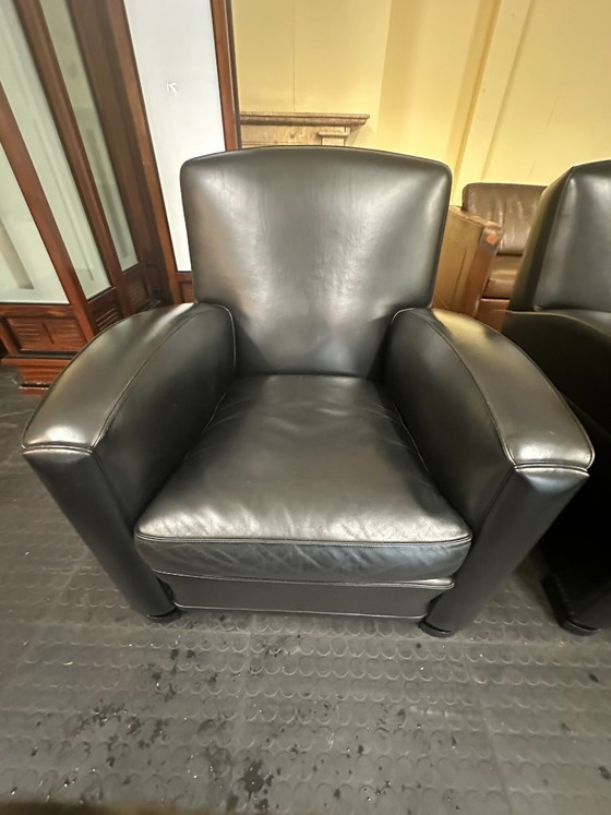 Poltrona Frau Sofagarnitur Tabarin. 2+1+1 – Leather, Metal (photo 11 of 17)