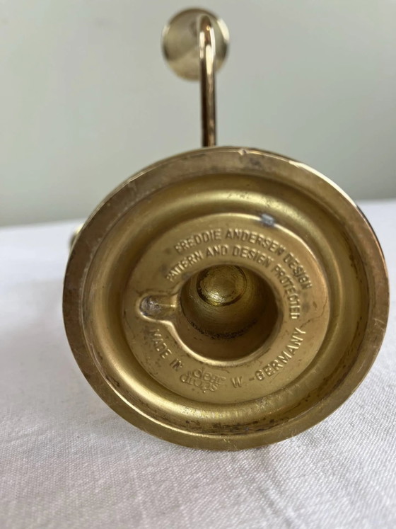 Chandelier Freddie Andersen Design – Candle holders, Brass, Bauhaus (photo 15 of 16)