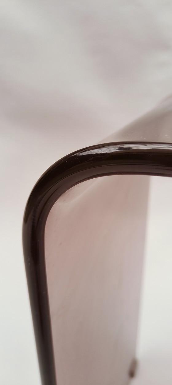 Image 1 of Plexiglazen Jaren 80 Vintage Design Kruk