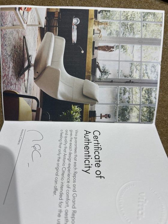 Grand Repos Vitra Con Ottoman – Poltrone, Metallo, Tessile (photo 6 of 6)