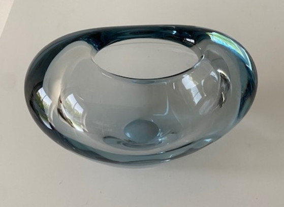 Image 1 of Holmegaard Denmark 2 beautiful "Minuet" vases Per Lutken