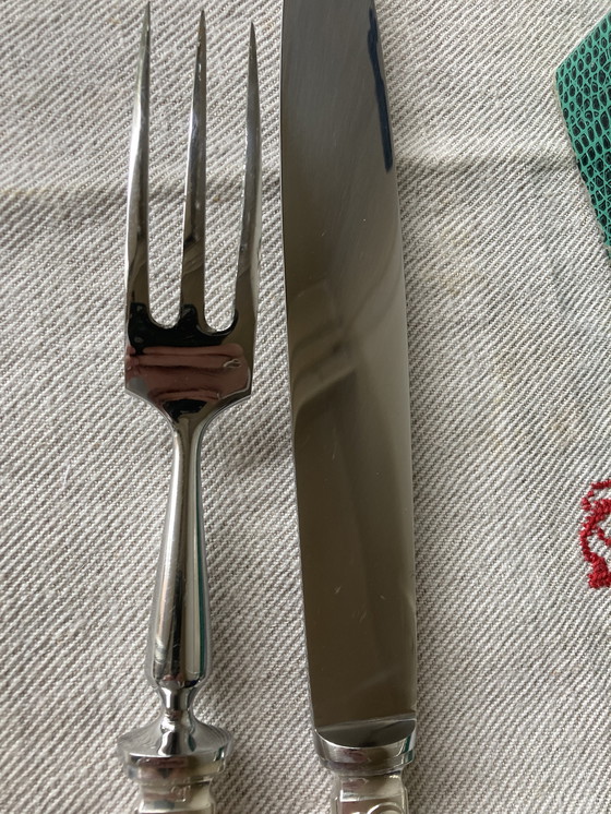 Image 1 of 40-delige verzilverde bestekset