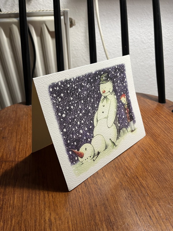 Image 1 of Banksy Rude Snowman Christmas Card, 2006