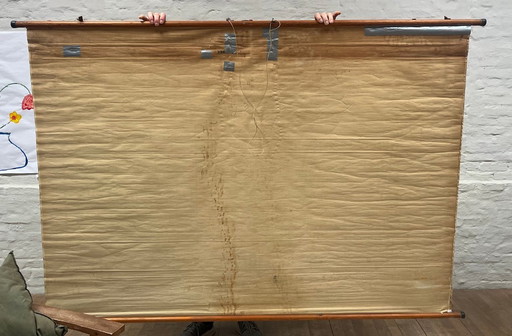 Tavola periodica IVAC XXL vintage (lino) 205x140cm