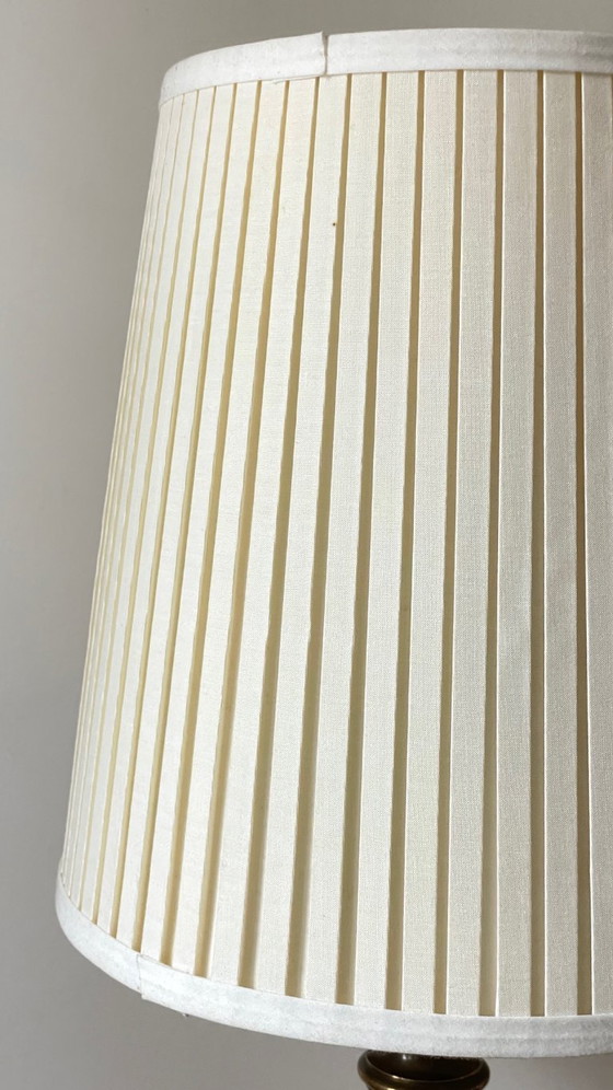 Image 1 of Stahl- und Messinglampe aus den 1970er Jahren