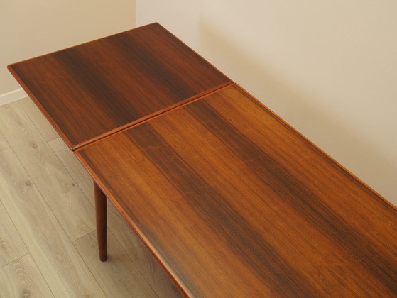 Image 1 of Tafel van palissanderhout, Deens design, jaren 70, gemaakt in Denemarken.