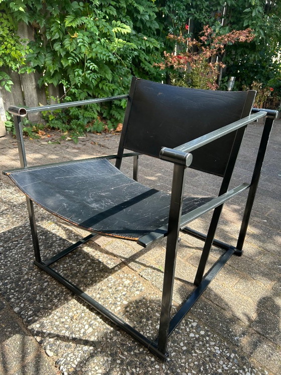 Chaise design Pastoe FM60 – Fauteuils, Leather, Metal (photo 4 of 7)