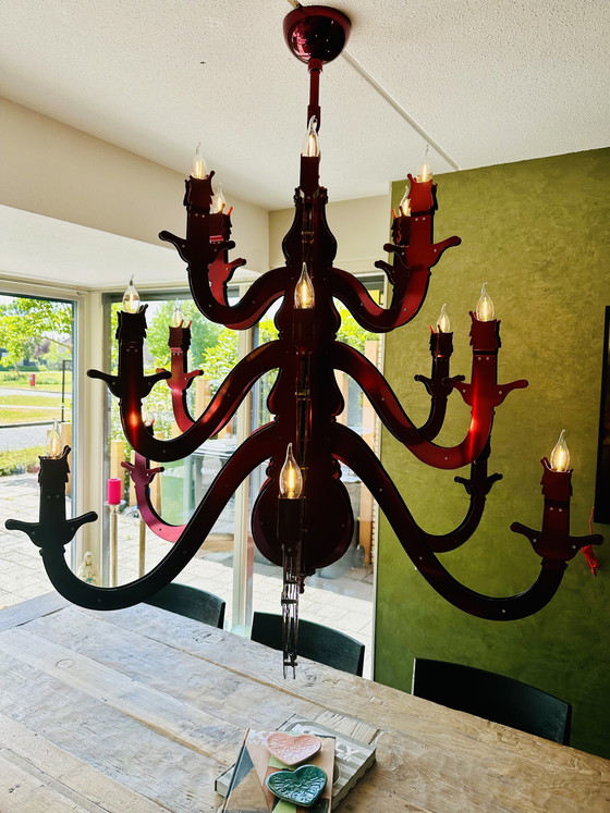 Image 1 of Brand van Egmond barok Nightwatch XL kroonluchter Special Edition!