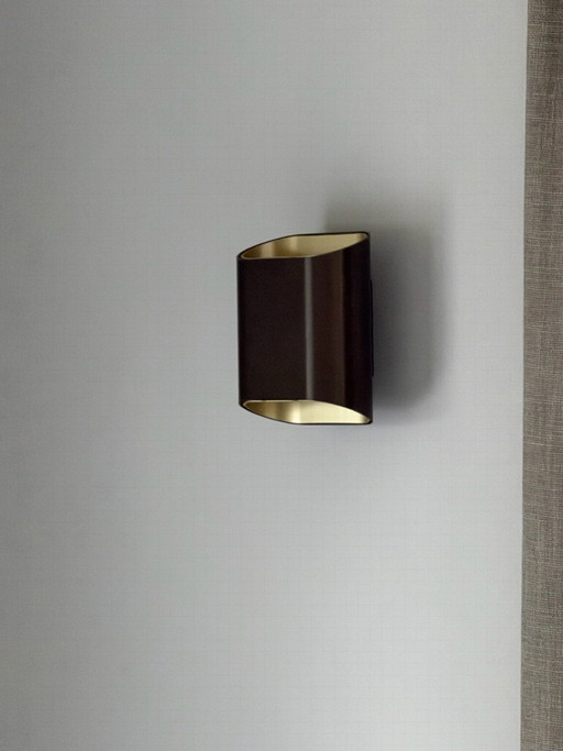Applique murale design Modular Duell – Bronze / Champagne – Avec Casambi