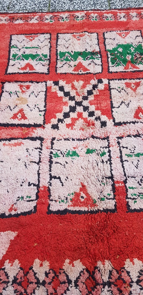 Image 1 of Handgeknoopt Berber kleed wol 243x188cm