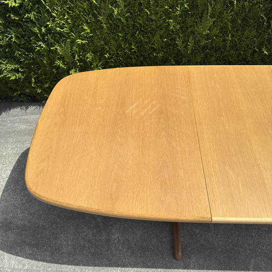 Image 1 of Mesa de comedor escandinava de roble - extensible
