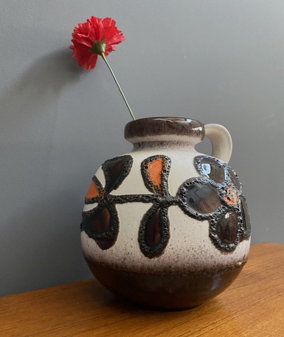 Image 1 of Scheurich vase model 484-21 1970s