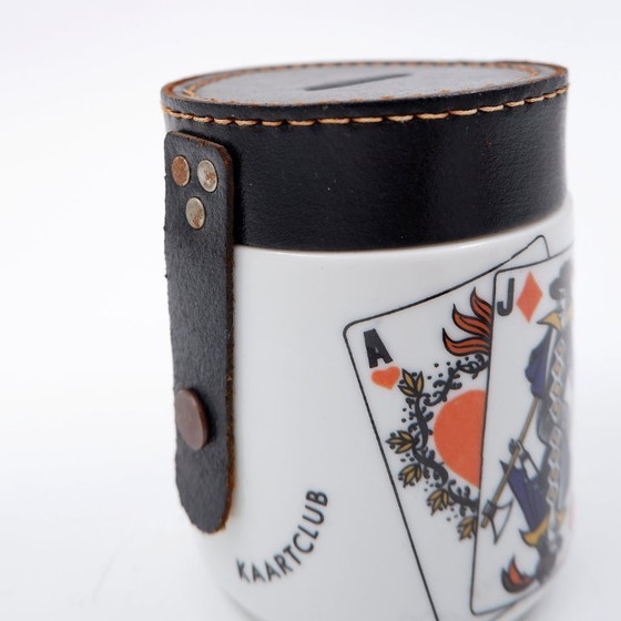 Image 1 of Sammler-Spardose aus Porzellan, signiert Helmout Krüger Berlin, 1950er/60er Jahre