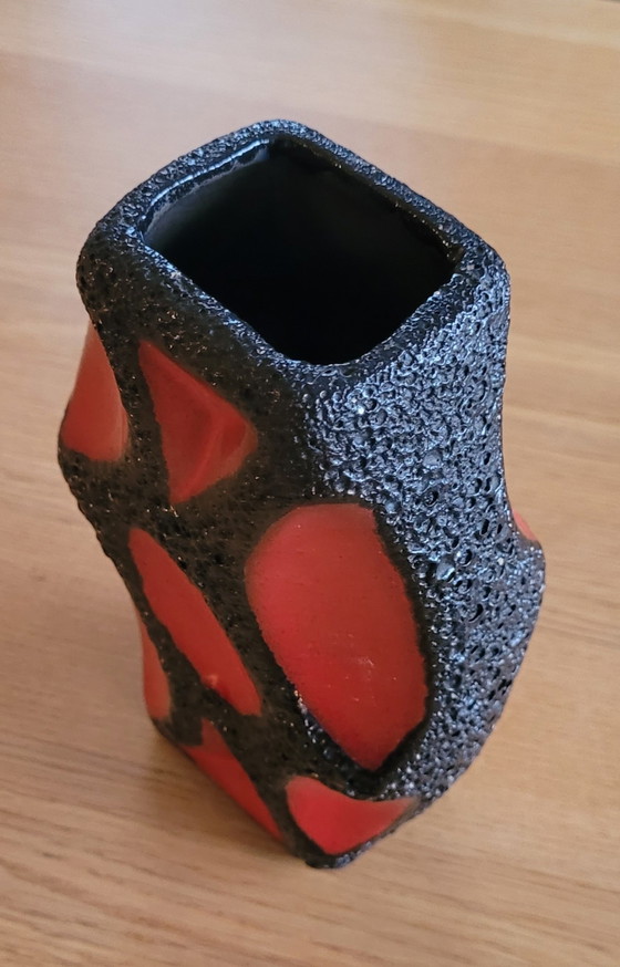 Image 1 of Roth Keramik fat lava vaas - jaren 60