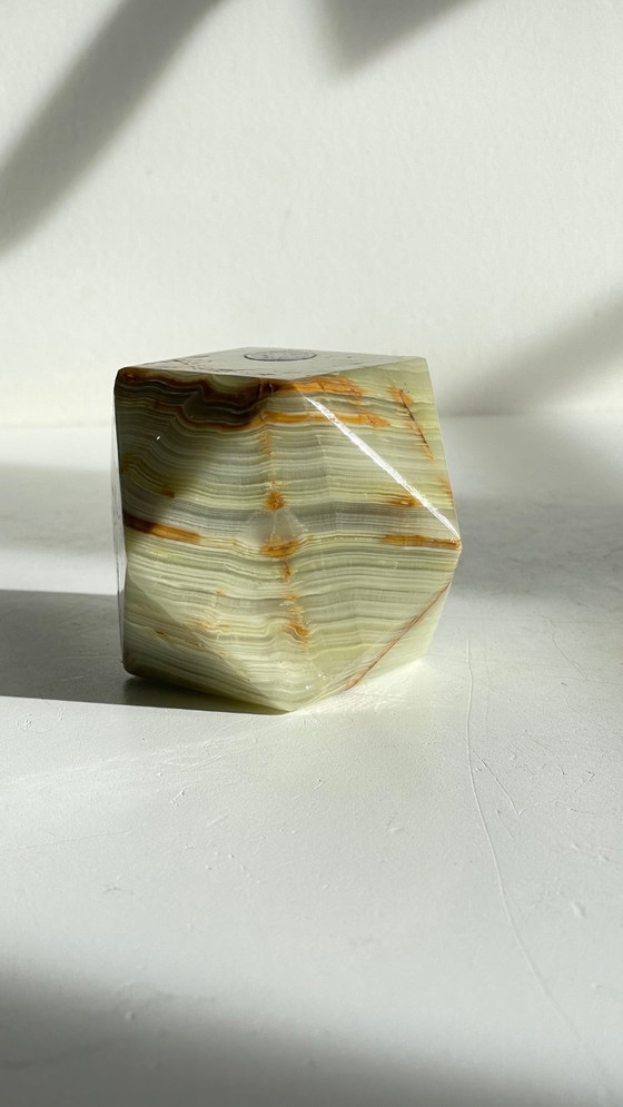 Image 1 of Vintage Onyx Paperweight