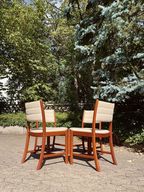 Image 1 of Uldum Möbelfabrik Sedie da pranzo in teak Danimarca