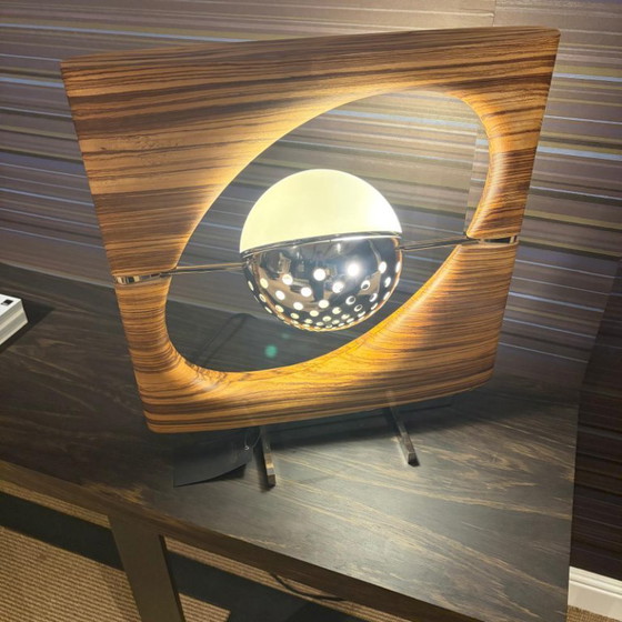 Lumière Sun Ra Zebrano Table lamp – Glass, Metal (photo 3 of 5)