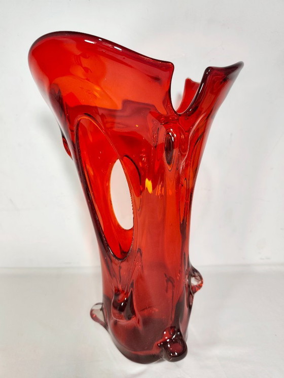 Image 1 of Vaso in vetro di Murano. Italia, anni '70.