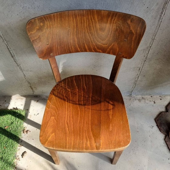 Image 1 of Sedie da bistrot Thonet, inizio XX secolo, Cecoslovacchia