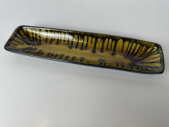 Image 1 of Vintage schaal - Riga Keramiek Belgium