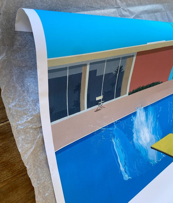 Bigger Splash - David Hockney 1967 - Poster 70 × 100 cm – Paper (photo 5 of 8)