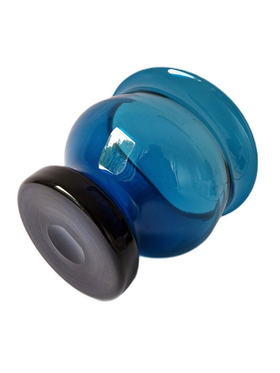 Image 1 of Kosta Boda - Bowl from the "Basun / Blå Serien" by Bertil Vallien