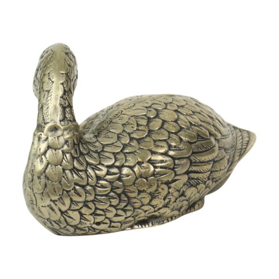 Image 1 of Duck Silver-plated Brass Mauro Manetti Style