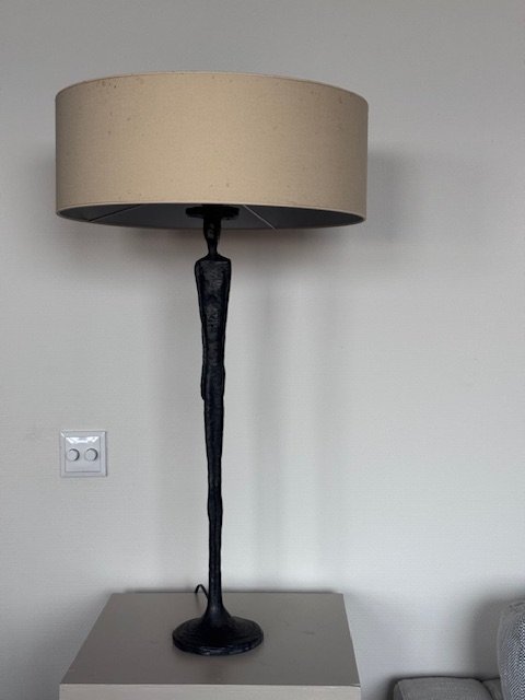 Image 1 of Porta Romana Giacometti tafellamp man figuur