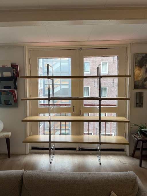 Scaffale vintage Enetri Ikea, disegnata da Niels Gammelgaard.